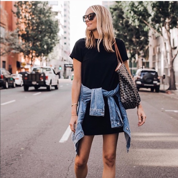 WILA Dresses & Skirts - Little Black Tee Shirt Dress